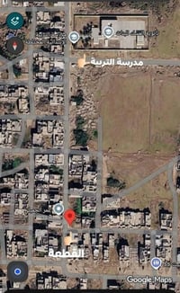 طابو صرف • قطعة ركن • ١٠٠م
