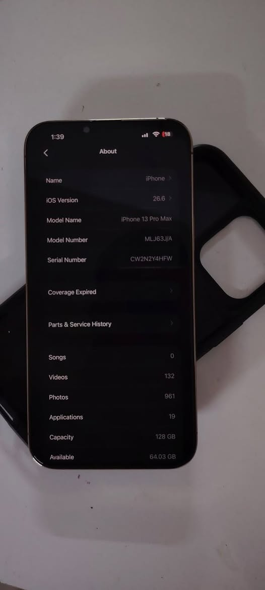 للبيع  iphone 13 promax gold 128-1sim
الجهاز ممفتوح شرط الفحص بلادي كامرات فول الجهاز مابي شخط شرط الفحص-***********
