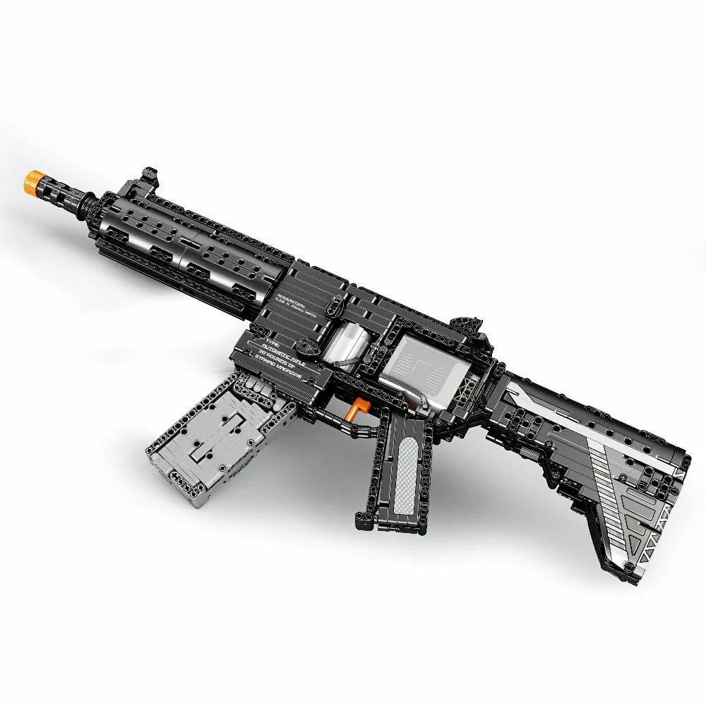 مكعبات "بندقية هجومية M416" من شركة Reobrix برقم الموديل 77004.معلومات أساسيةالعلامة التجارية: ريوبريكس (Reobrix)رقم الموديل: 77004عدد القطع: 1101 قطعة بناء صغيرة
المواصفات والمميزاتالتصميم: يحاكي شكل البندقية الهجومية الشهيرة M416 بدقة.الأبعاد التقريبية: حوالي 56 إلى 67.5 سم طولاً و7 سم عرضاً.الوظائف: يضم مخزناً قابلاً للإزالة ومصمماً من بلاستيك عالي الجودة متوافق مع مكعبات التركيب الشهيرة.
متوفرة لدينا للبيع يوجد توصيل لجميع المحافظات واتساب ***********

نص مكتوب في الصور:
- Reobrix NO.77004 30CM 7CM 67.5CM
- + BUILDING BLOCK GUN 1188 PCS DIFFICULT LEVEL ★★★☆☆☆☆ AIM POINT AIM POINT M416 MUZZLE TRIGGER GRIP M416 BUILDING BLOCK GUN
- PROPORTIONAL MANUFACTURING THE FUN OF ASSEMBLING SIMULATION MODELING DEPTH RESTORATION BUILDING BLOCK GUN
- M416 BUILDING BLOCK GUN
- 3 ADJUST BUTT PRESS AND HOLD THE BUCKLE TO ADJUST THE LENGTH OF THE BUTT ACCORDING TO THE POSTURE OF THE GUN 4 BULLET LAUNCH THE SHOOTING INTENSITY IS MODERATE (NO SHOOTING AT PEOPLE)