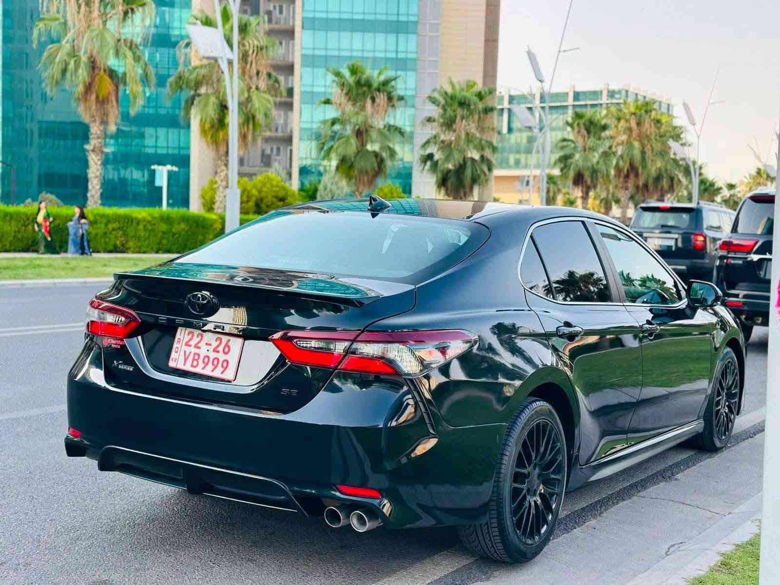 النوع: تويوتا كامري SE
اللون: اسود 
الموديل 2024
السعر 186 $
الموصفات. SE + X7🖤
كراسي جلد بلادي
عليها كت بلادي X7
كراسي كهرباء 
تحكم ستيرن
نظام (Normal- Sport - Eco)
رادار امامي رادارات جانبية
قياده ذاتيه
تحديد مسار
مانع انزلاق
شاشه كبيره ايباد
لايت زنون
ويوجد العديد من المواصفات المدهشه

ضرر.  هلال جملغ خلفي صبغ
بدون دواخل 💯 
ايرباك فقط بردة راجع ستتم
بجم  و خلفي كبس 
العنوان
اربيل معرض اربيل كارس
بدون رقم تترقم شمالي فقط
للاتصالات والاستفسار 📞***********☎️***********
@@
