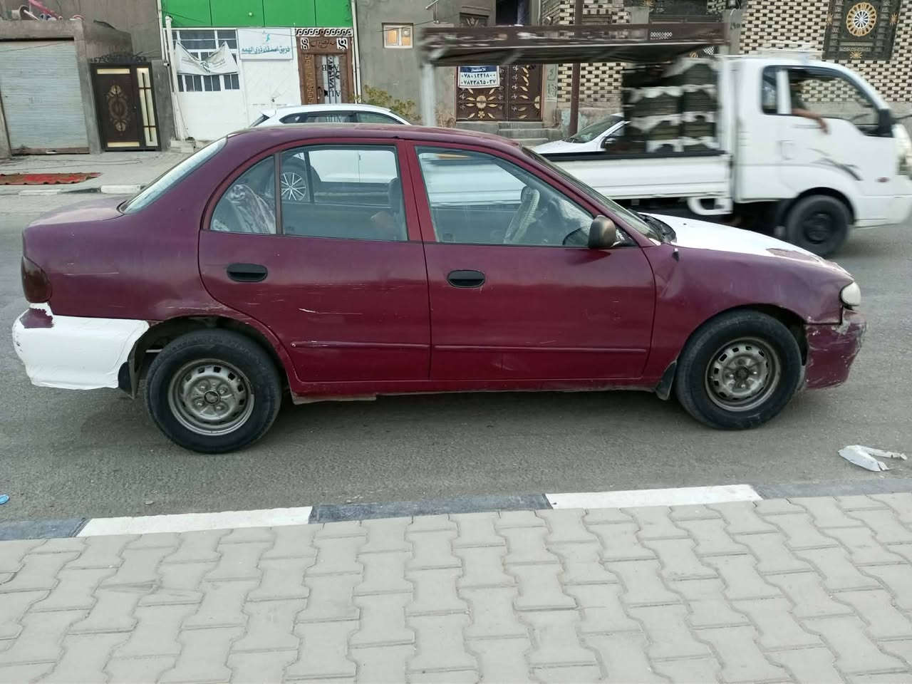 سلام عليكم هونداي اكسنت 99 محرك كير نضاف حداديه نضيفه كهربائيات كلهه شغاله عوزهه تبريد فقط رقم ديالى مداور ثاني يوم   السعر 25 وبيهه مجال قليل   ***********
