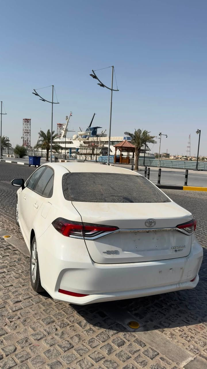كورولا 2025زيرو بحاله لوكاله ماشيه 120كيلو بيها شبر صبغ بجاملغ الامامي جها الصدر نضربت بلتحميل لشراي يتصل ع ***********
