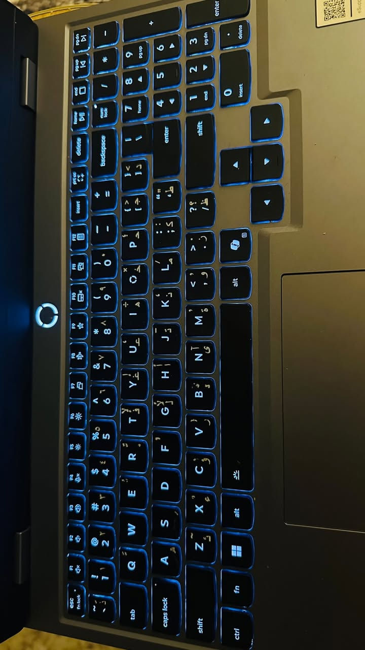 Lenovo LOQ 15IRX10

📌 استعمال: أسبوعين فقط

📌 الحالة: نظيف جداً شبه جديد

📌 السبب: ضرف صار عندي

💻 المواصفات:

* CPU: Intel Core i5 13450HX

* GPU: RTX 5050 8GB GDDR7

* RAM: 16GB DDR5 5600MHz

* SSD: 512GB M.2

* شاشة 15.6 FHD IPS 144Hz

* كيبورد إضاءة

* Windows 11

🎮 يشغل الألعاب القوية وبرامج التصميم والمونتاج بكل سلاسة

📦 كامل مع الشاحن والكرتون ويا موس كيمنك بلوتوث  وجنطه اصليه مال كيمنك تخبل واتر برو 

💰 السعر: مليون و125 الف

خاص او على الرقم ***********
