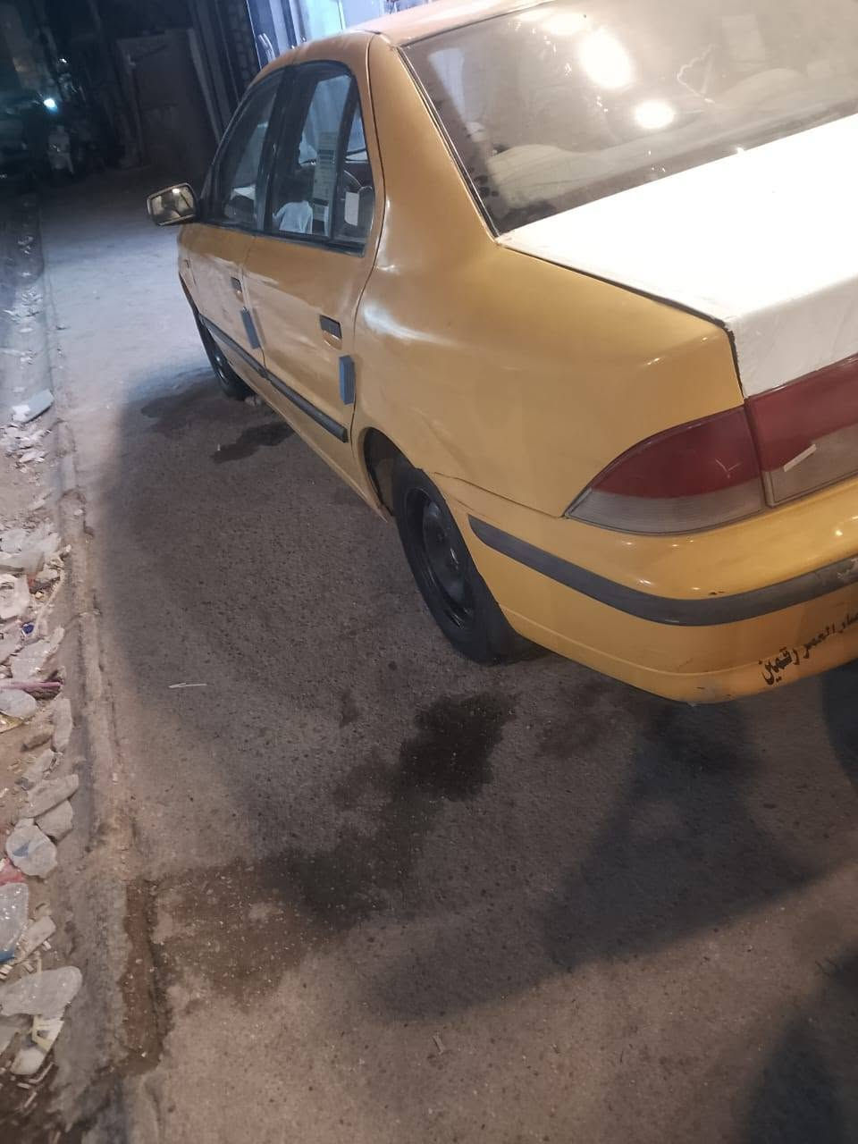 السلام عليكم سمند للبيع موديل ١٠السيارة جاهزة رقم بغداد مكينه وكير خير من الله تحويل ثاني يوم تخم تاير حداديه جديدة تبريدثلج السعر ٢٥ وبيهامجال وهذا رقم***********
