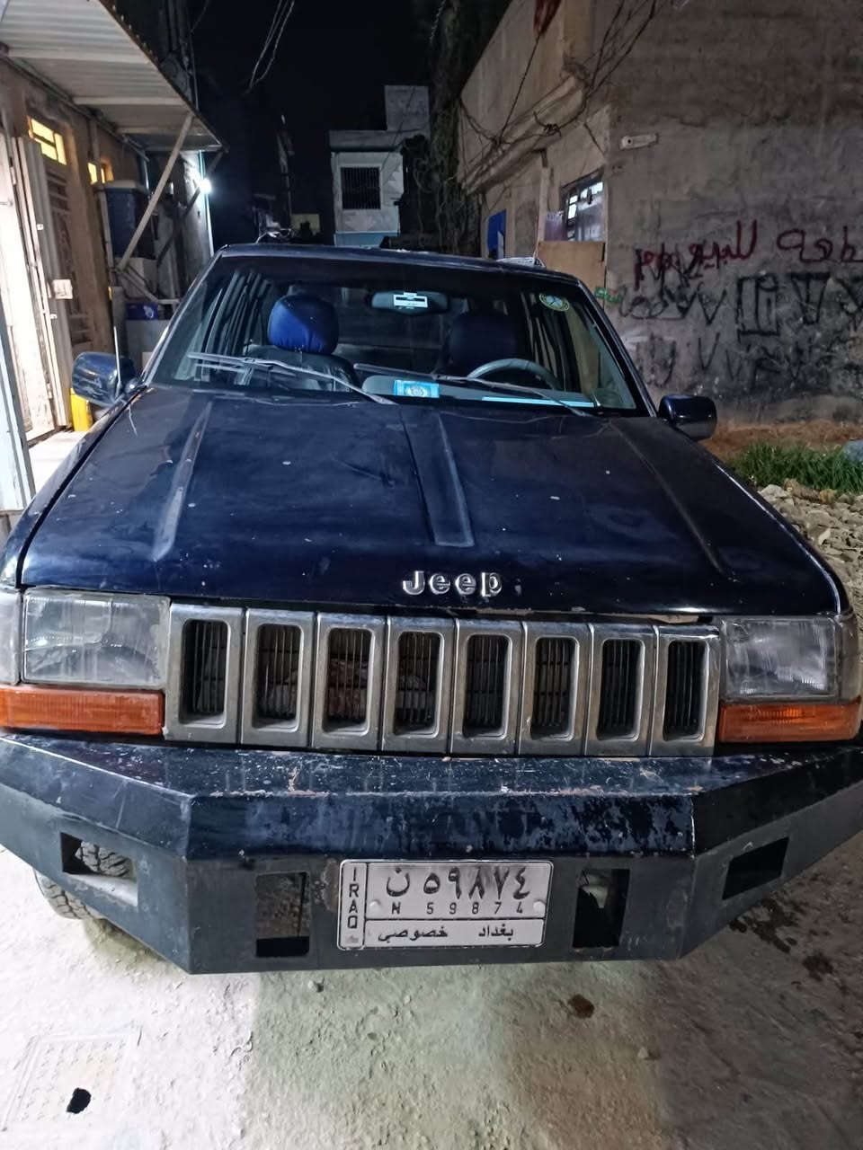 جيب 
موديل 1996
محور كاز كرفال 
گير وتو ماتيك 
كهربائيات شغالة
تبريد شغال بس قايش 
سيارة بيهة جراد 
بل قمارة و البنيد 
يرادلهة حدادية 
وتنضيف بم 
سنوية ساقطة 
صاحبهة موجود يمي 
تريد وكالة تريد مداور 
سعر 37ورقة
*********** كربلاء, العراق
