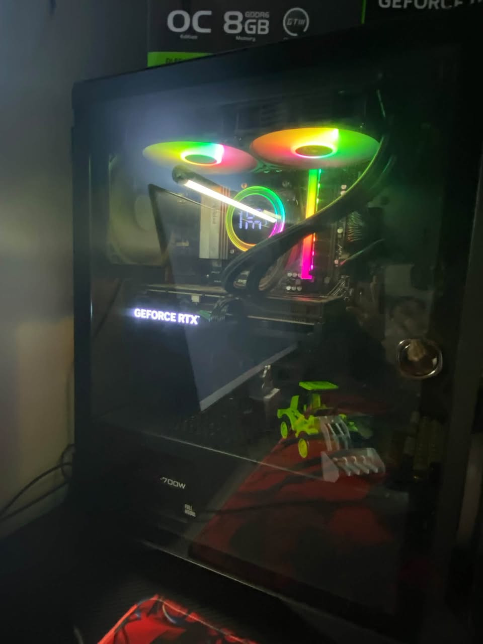 السلام عليكم حاسبة للبيع
الكارت : RTX 4060 ti
المعالج Ryzen 5 7600
الرامات DDR5 16GB 4800MHZ
الذاكرة SSD 1T m.2
الباور سبلاي 700w
والمذربورد PRIME B650M-A
مبرد مائي

مستخدمة 7 اشهر بس نظيفة واخت الجديدة

السعر : بالخاص

مكاني بغداد

للتواصل : *********** او راسلني خاص

ملاحظة : الكارتون مال الكارت معليكم بيه الكارت من شركة جيجابايت
