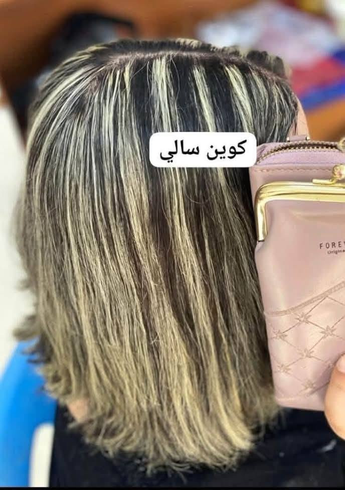 كوين سالي • قصات شعر • خصل هايلايت