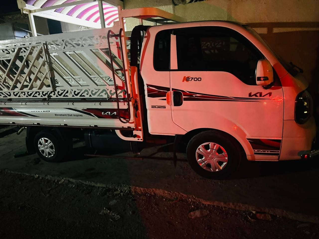 عليكم 🌹
🚛 كيا حمل للبيع

📅 موديل: 2021 شكل 22 
📍 رقم بغداد
✨ السيارة نضيفه مدوشمه جديد 

💰 السعر: 137 وبيه مجال 
📞 للتواصل: ***********
📍 العنوان: ديالى – خان بني سعد
