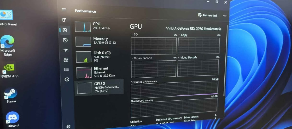 سلام عليكم
نرخ ٤٣٠$
Watsapp: ***********

GPU: RTX 2070 FRANKENSTEIN ALEX 8GB X1 FAN (BOX) (NEW) 
CPU: RYZEN R5 3600 6CORE 12THREAD 
RAM: (1×16) 16GB 3200MHZ RGB TARGET
HARD: NVME 256GB (NEW) 
MB: B450M K GIGABYTE 
POWER SUPPLY: 550W 80PLUS FANTECH SHADOW
COLER: AIR COLER X2 FAN 
CASE: (OX HEAD) X5(NEW) FAN RGB أربيل, العراق
