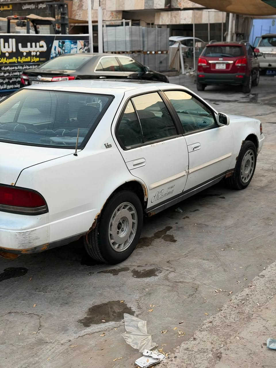 نيسان مكزمه 1990 فول مواصفات تحكم مري فتحة كشنات كهرباء  فقط بيهة خياسات قليلة محرك وكير جدد كير اوتو سياره جاهزه تبريد خير من الله ثلج ❄️ سعر 30 ورقه وبيهة مجال مكاني بغداد السيدية للاستفسار 
*********** 
سنوية ورقم وهزة كله جدد
