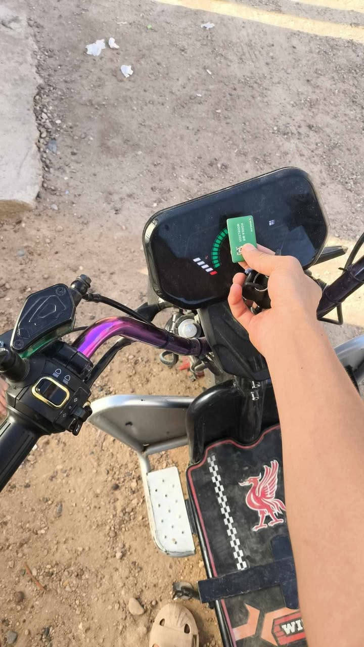 سلام عليكم دراجه شحن جبلي مكفوله كفاله عامه اخذه عل فحص تشغيل كرت 
السعر 850وبيه مجال للشرايه نتعامل عليه الاتصال على الرقم ***********بي
