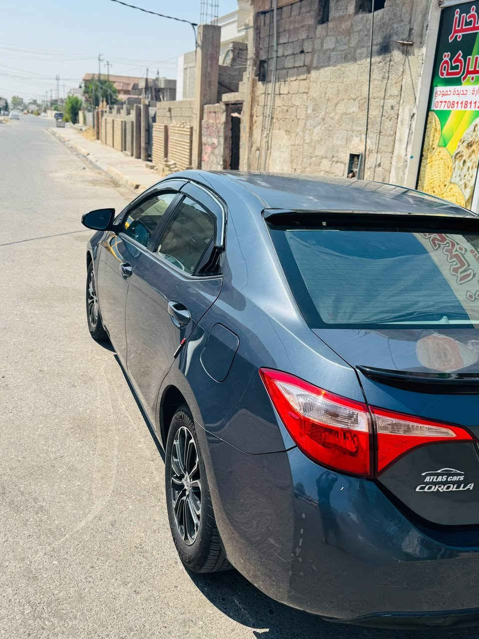 كورلا للبيع موديل 17 مواصفات LE 
ضررها بونيد وباب سايق مبدل بلادي
سياره رقم سليمانيه باسمي شرط التحويل
سياره نضيفه وجديده بمعنى الكلمه 
تبريد ثلج ❄❄❄❄❄❄
ماشي 100 الف   دفتر بانزين بيها
السعر 125 بيها مجال بسيط
للاتصال ***********
مكان سياره كركوك
