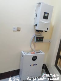 طاقة شمسية • انفرتر Deye ٨ كيلوواط • بطارية SVOLT ١٧٫٩ كيلوواط