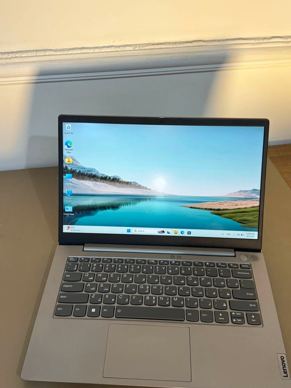 ✨ Aura Tech | اورا تك ✨
💻 Lenovo ThinkBook 14s (شاشة لمس)
لابتوب أنيق وعملي جداً، يجمع بين قوة معالج i7 من الجيل الـ 11 وشاشة لمس فائقة الاستجابة تدعم مع دعم الرسم والتأشير بـ 10 نقاط لمس.
 المعالج: Intel Core i7-1165G7 (الجيل الحادي عشر الـ 11).
 الذاكرة (RAM): 16 جيجابايت (سرعة عالية 3200MHz).
 الهارد (SSD): 256 جيجابايت فائق السرعة.
 كارت الشاشة: Intel Iris Xe Graphics.
 الشاشة: لمس بدقة عالية (Touch Screen) قابلة للطي 360 درجة.
 المميزات: هيكل ألمنيوم متين، تصميم عصري، وكيبورد مريح للعمل والدراسة.
 السعر: [495] ألف دينار
رقمي ***********
