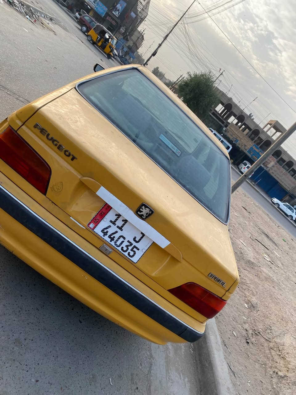 بيجو بارص ٢٠١٥ • مكينة تبخير • تايرات جدد
