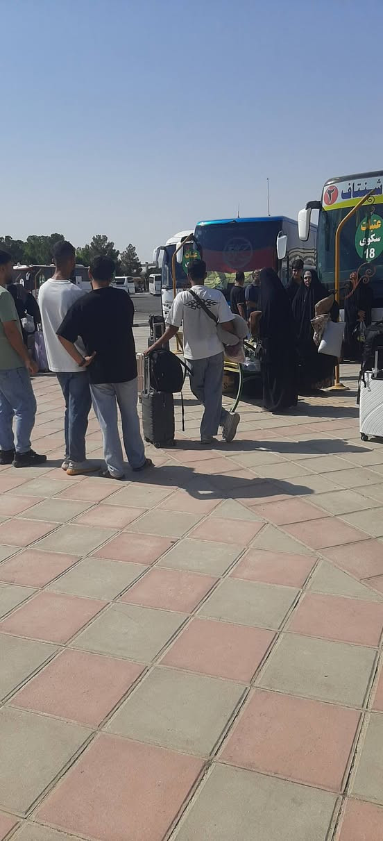 #تشرفنا_بزيارة مولانا الإمام الرضا (ع) ومولاتنا السيدة فاطمة المعصومة (ع) 
في أيام شهادة السيدة الزهراء (عليها السلام) وشهادة السيدة فاطمة المعصومة (عليها السلام)، نسأل الله أن يتقبل منا ومنكم الزيارة والطاعات 🤲🏻
🇮🇷 مدة السفر: 13 يوماً
🔹 يشمل البرنامج: 🏨 السكن
🚌 النقل والتنقلات
 الزيارات والمزارات المقدسة
🎡 البرامج الترفيهية
🍽️ ثلاث وجبات طعام يومياً في مشهد الإمام الرضا (ع) فقط
📢 #حملة_العسكريين_للسفر_والسياحة
✨ خدمة المسافر شرف لنا ✨
📞 للاتصال والاستفسار والحجز:
📱 ***********
📱 ***********
📍 العنوان:
محافظة النجف الأشرف – قضاء الكوفة
شارع المعمل – قرب مجمع المختار السكني
🌹 نتشرف بخدمتكم، ونسأل الله لكم سفرة مباركة وزيارة مقبولة بحق محمد وآل محمد.

نص مكتوب في الصور:
- شركة كريم المجتومي للسفر والسياحة زورونا يعجبكم ما يسركم أحلى السفرات السياحية والجولات الترفيهية مع كافة مزارات العتبات المقدسة سفر زيارة راحة ترفيه بدء استلام الجوازات نقداً للحجز والاستفسار: واتساب الكوفة *********** واتساب *********** واتساب بابل / عدي الحسناوي *********** واتساب النجف / سيد عقيل الموسوي *********** حملة العسكريين للسفر والسياحة خدمتكم شرف لنا
