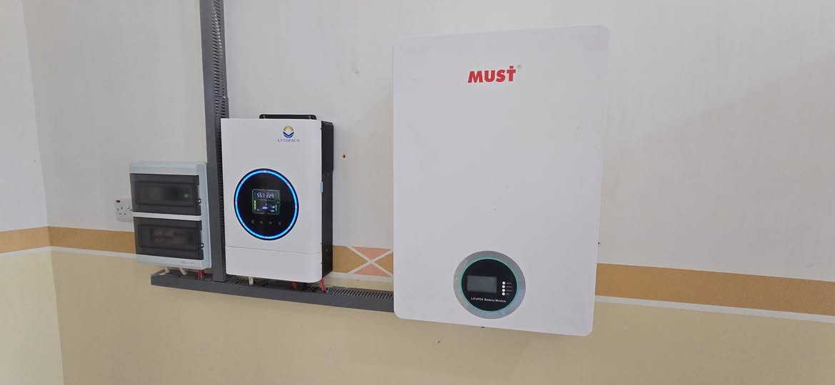 طاقة شمسية • بطارية 10KWH • انفيرتر 6KW