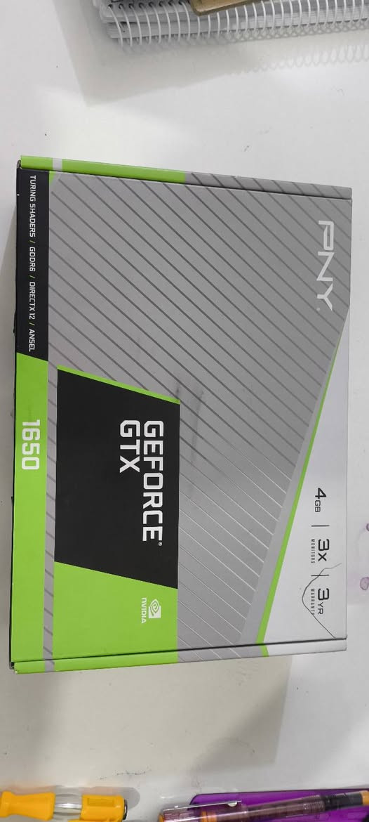 GTX 1650 • ٤جي • استخدام قليل