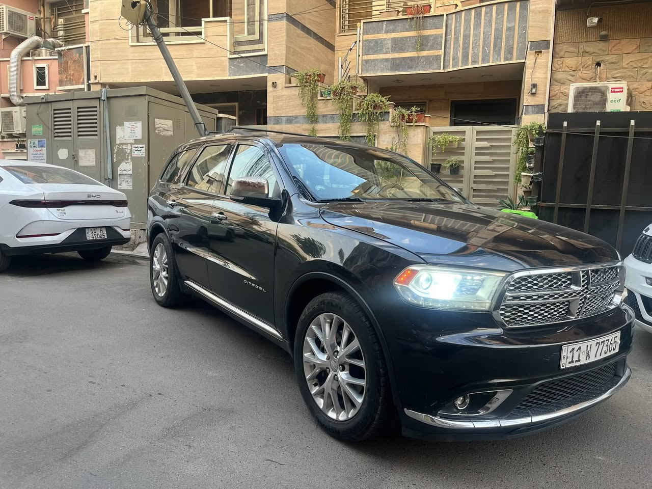 Dodge durango Citadel 2014 دوج دورنكو سيتاديل
بدون حادث كلين تايتل 

صبغ في قطعتين اثر طخه بسيطه كما موضح بالسونار

الباقي مكفول من الصبغ و التبديل 

( لغد شاصي مكفول و جميع الايرباكات سليمه )

المواصفات اعلى فئه 1/1 Citadel VIP :

- محرك ٦ سلندر / 3600

- فتحة سقف سلايد SunRoof

- صندوق كهرباء

- بصمة تشغيل + ابواب 

- شاشة كبيرة  

- داخل بيجي

- كشنات كهرباء + جلد 

- كشنات تدفئه + تبريد 

- ٧ راكب + جميع الكشنات كهرباء

- ستيرن كهرباء + تدفئه

- اشارة بالمري + قلاب + هيتر

- حساسات اصطفاف

- تبريد ثلاث قطع / تحكم خلفي

- سستم نيكلات بلادي 

- ويل كروم حجم 20 بلادي

- شفتات ستيرن تبترونك

ترايها يخبل و بالواقع شكلها احلى من الصور

رقم بغداد الجديد سنويه و هزه جدد 

عنواني بغداد / الاعظمية 

للاستفسار التواصل على الخاص او اتصال 

***********
