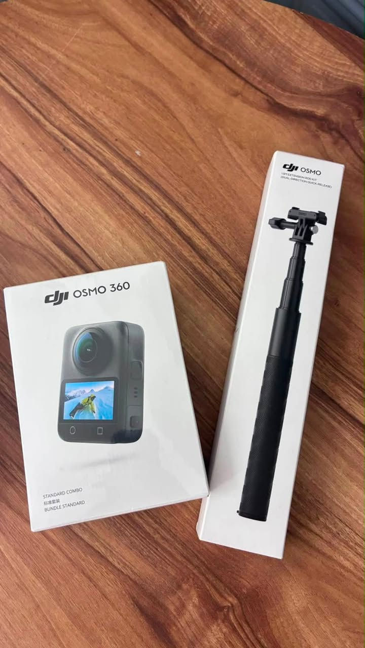ئاستی ڤیدیۆ و وێنەکانت ببه بەرزترین ئاست بە نوێترین بەرهەمەکانی DJI:
 DJI Osmo Pocket 4: کامێرای جیبی بە جێگیرکەری ٣ تەوەرەیی بۆ ڤیدیۆی ڕوون و بێ لەرزین.
 DJI Osmo 360: کامێرای ٣٦٠ پلەی پرۆفێشناڵ بۆ تۆمارکردنی هەموو گۆشەکان.
 DJI Mic Mini: مایکی بێوایەری زۆر بچووک بە دەنگێکی بێگەرد و سیستەمی لابردنی ژاوەژاو.
 DJI Osmo Vortex Rotating Handle: دەسکێکی سووڕاوە بۆ جووڵەی سینەمایی.
 DJI Osmo Extension Rod: ستیکی درێژکراوە بۆ وێنەی بەکۆمەڵ و دیمەنی فراوان.
🚀 وصلت تشكيلة DJI الجديدة!
ارتقِ بمحتواك إلى المستوى الاحترافي مع أحدث منتجات DJI:
 DJI Osmo Pocket 4: كاميرا جيب مع مانع اهتزاز 3 محاور لتصوير سلس وبدقة عالية.
 DJI Osmo 360: كاميرا احترافية للتصوير الشامل بزاوية 360 درجة.
 DJI Mic Mini: ميكروفون لاسلكي مدمج بحجم صغير وصوت نقي مع عزل للضوضاء.
 DJI Osmo Vortex Rotating Handle: مقبض دوران لإضافة حركات سينمائية مميزة.
 DJI Osmo Extension Rod: عصا تمديد لالتقاط صور وفيديوهات بزوايا واسعة.

📥📩
حجز 📞☎️ 
***********
