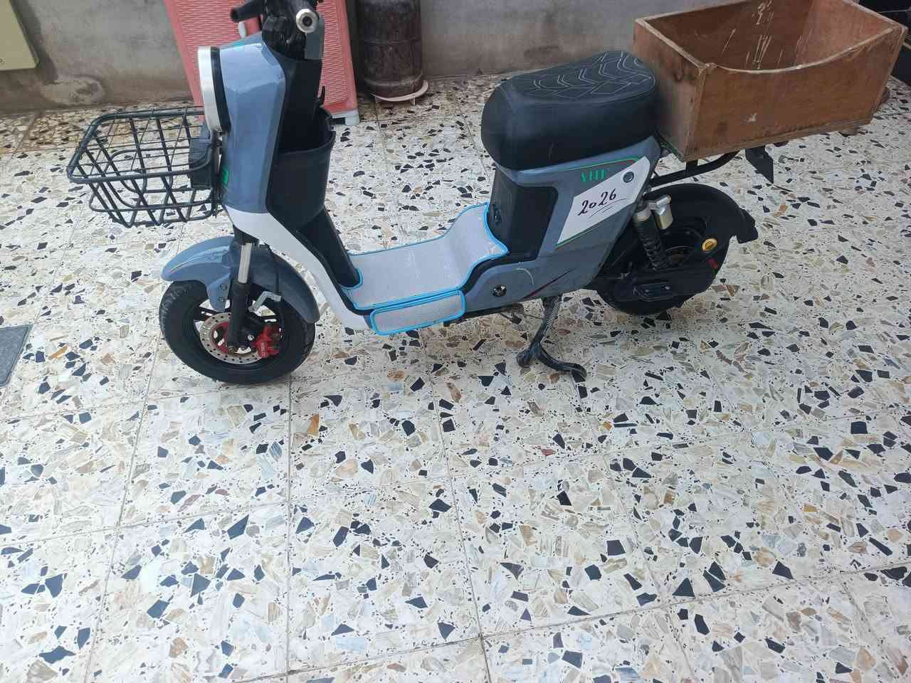 بايسكل شحن • بطاريات جديدة • ديالى