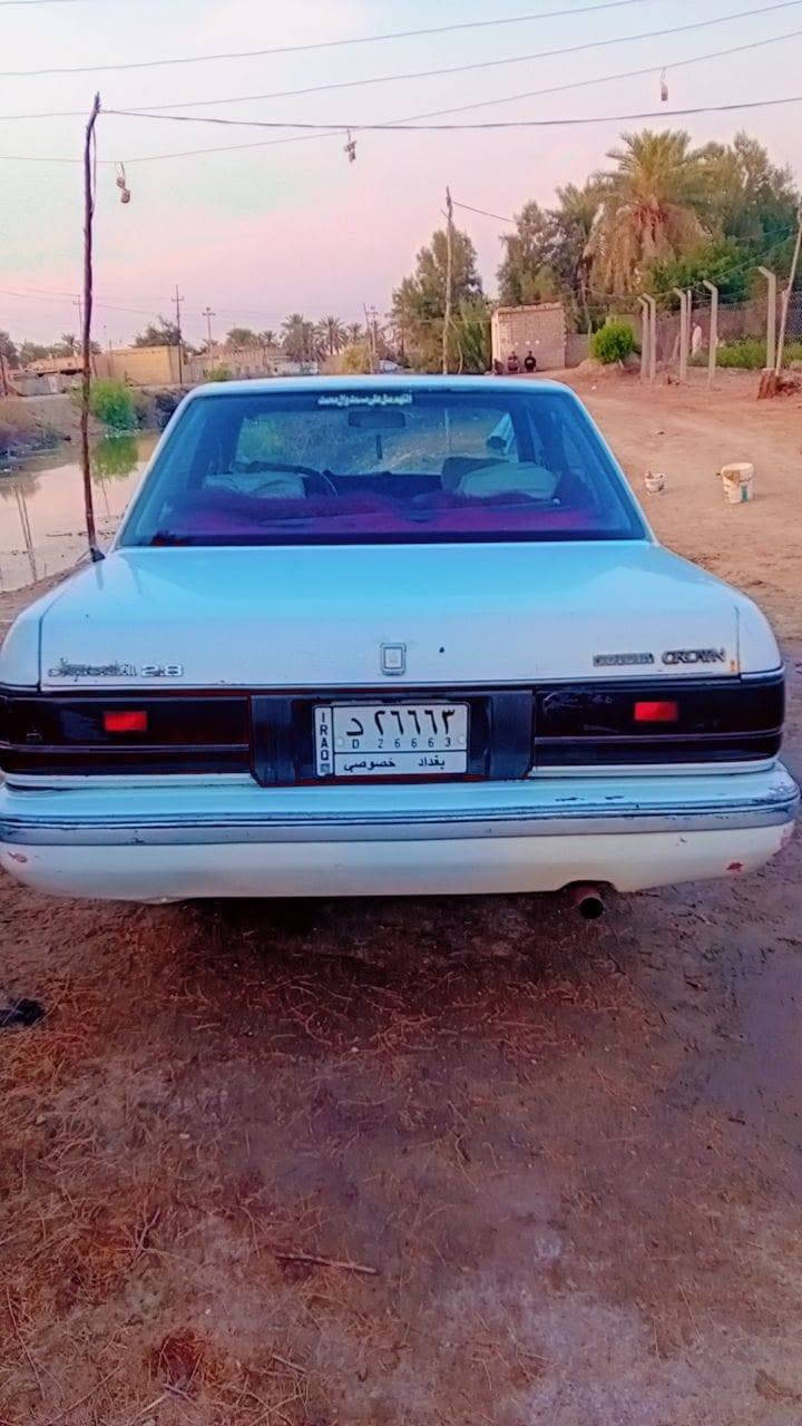 يا الله
كراون سيدان موديل ٨٩ رقم بغداد مشروع وطني وطني
السنويه صاقطه صارله ٥ أشهر
تريد وكاله تريد مداور
بيه خياس بصيط
مكينه كير تبريد خير من الله
السعر ٣٥ وبيه مجال بصيط  مكان السياره ناصريه قضاء كرمة بني سعيد
رقم الهاتف.. ***********
