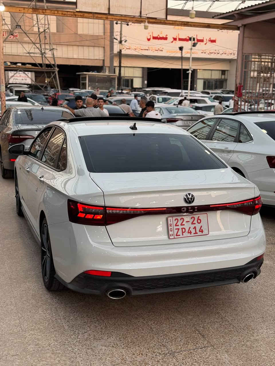 🚘 JETTA GLI 2026

✨ فول واصفات

🔹 پشت و پێش کە پس 
🔹 تەنها ١ چامرلخ  صبوغ
🔹 بێ‌داخلی
🔹 پەلەیەک کارت
🔹 تەنها ٢ PDR
🔹 سیستەمی Airbag شان و سوکان
🔹 باقی هەموو گەیانی بە شەرت
🔹 تەنها ٦ هەزار KM ڕۆیشتووە
🔹 گێر و مەکینە بە شەرت
🔹 Radar
🔹 بەردی گژؤز بيلادي 
🔹 بێ‌مەسروف

📍 هەولێر – محرز دوست
📞 ***********
