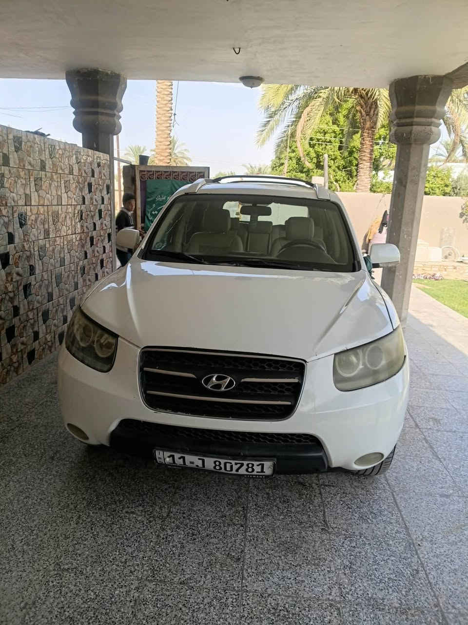 سنتافي موديل 2008 خليجي لون ابيض مكفوله كفاله عامه بارد شبر رقم بغداد السعر 120وبيه مجال الطيبين  ‏‪***********‬‏
