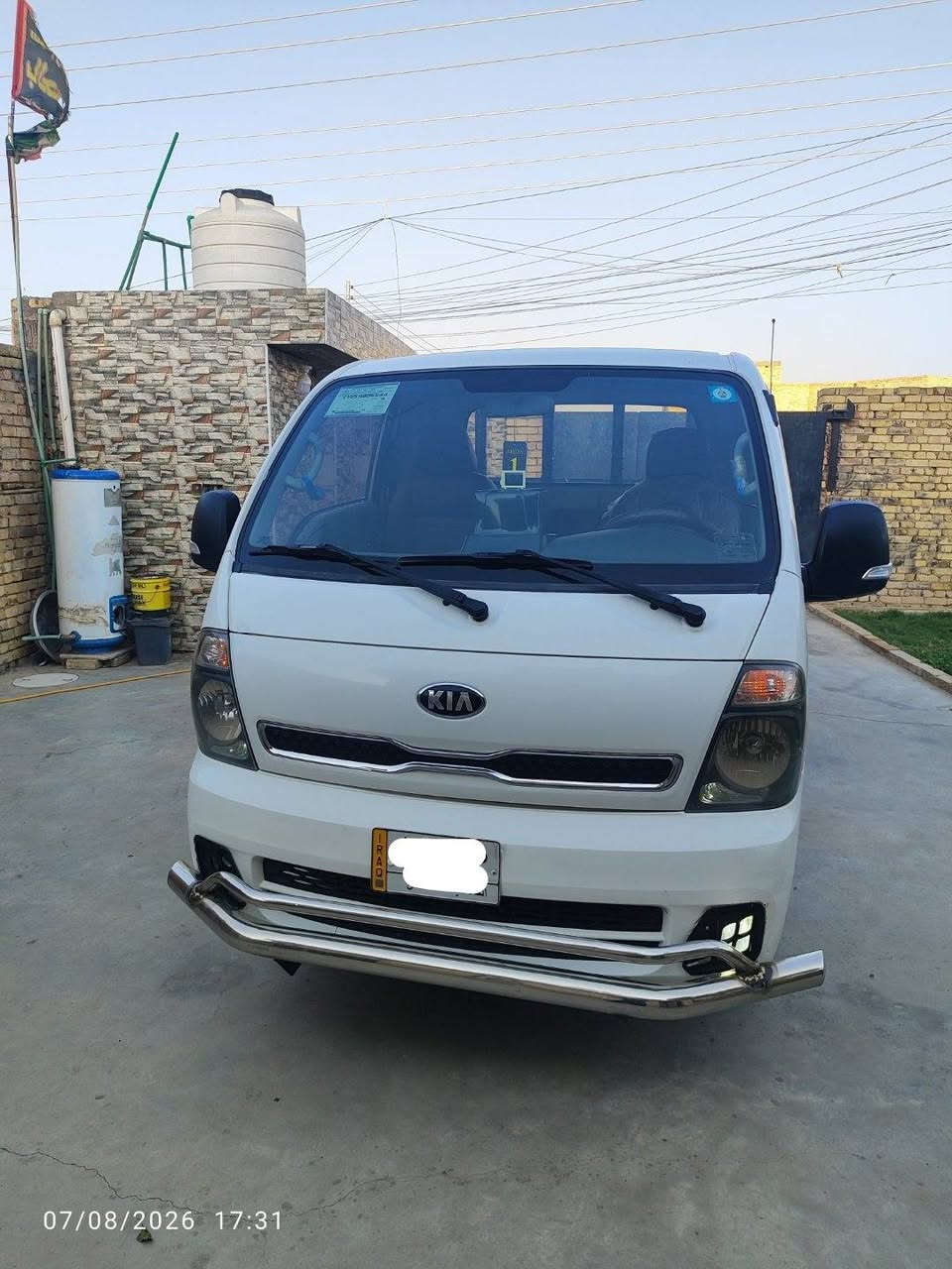 كية نثيه  موديل19 رقم قادسية بأسمي سنوية لل29 انكليزي
تحويل مباشر سيارة جاهزة جديده بمعنى الكلمة 
تبريد تدفئه تخم تاير جديد 
مكان السيارة ذي قار قلعه سكر .سعر 120وبيهة مجال
للاستفسار الاتصال ***********
