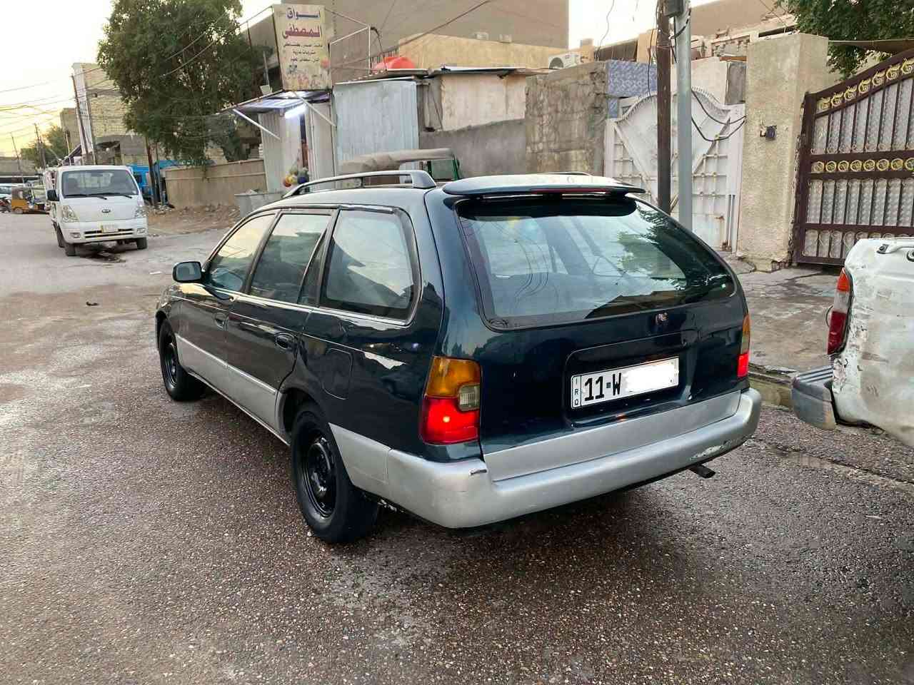 كورلا ستيشن موديل 1995.                                         سعر 45 مكانه بغداد
سنوية لحد 2028 باسمي. 

مكينة وكير خير من الله.        

رقم بغدادإنكليزي  

رقم الهاتف *********** .
