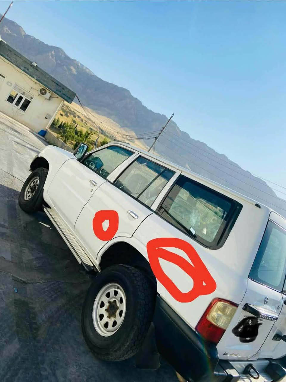 نيسان باترول • غاز وبنزين • دخان
