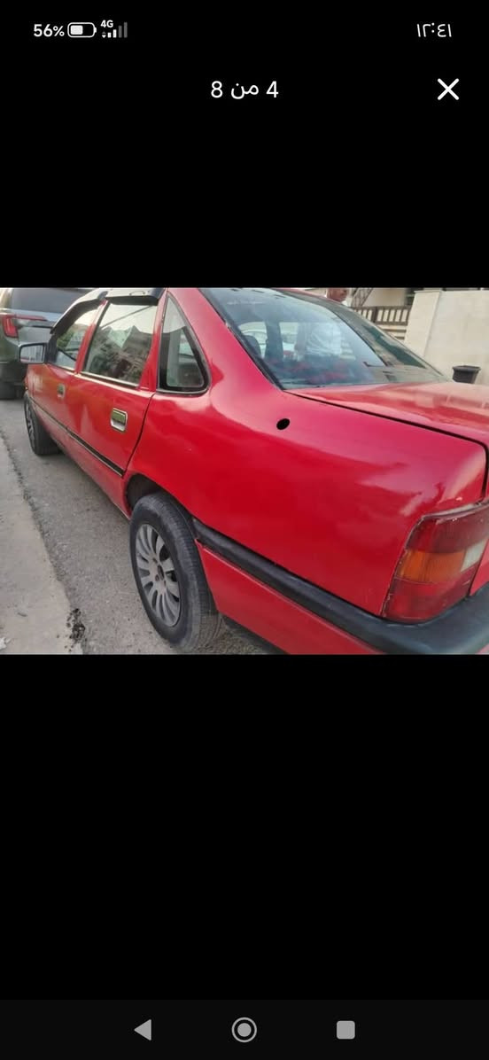 اوبل فيكترا 1991 محرك 18 سنوية و رقم جديد لل2030 كوبون بنزين الكتروني  سيارة معمرة كامل صبغ و حدادية و طخم بيها طخة بلصندوك مصلحة بدون قص بدون عطلات سيارة جاهزة  بيها معجون بلجملوغ الخلفي  سيارة جاهزة و شغالة .. فقط تحويل بدون وكالة  ..سعرو قفل قفل قفل 30. عنوان قصاء بردرش ***********
