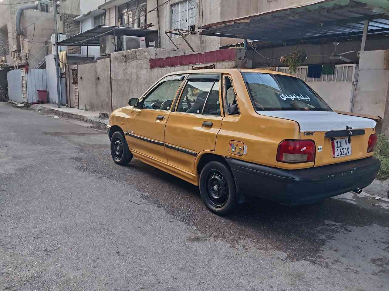 السلام عليكم سايبا ٢٠١٤ للبيع تبريد ثلج وي السويج السياره نكره سلفمكينه كير دوشمه جديده تخم تاير حداديه تخبل رقم بغداد شواصي بيها الامامي مال السايق فطر صغير ومعمر الحماوه تنساها دواخل السياره كلها جديده شاشه كامره سعر  ٢٨ وبيها مجال هزه ل٢٧ رقم جديد هيئه غرمات مصفره ممتواجد ع فيس ***********
