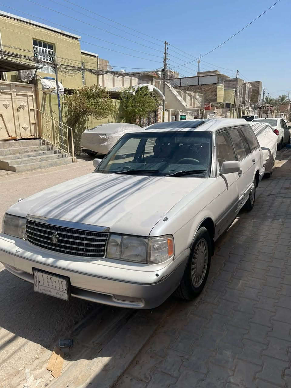 سلام عليكم
أرنب ستيشن للبيع  مكفوله من ضربه والكصه والنقل جثه والاصوليات 
فقط بيها صبغ ب سوار مالت تاير الورا 
سياره خير من الله محرك ٢.٥٠٠   مامفتوح المحرك 
سياره نقصها فقط تبريد.  
مكان نجف  

للبيع او مراوس بي ام ٥٢٥  راس برأس 
 
رايده ب ٥٤ وبيها مجال 
مكان نجف
 للاستفسار 
*********** 
واتساب او مازنجر
