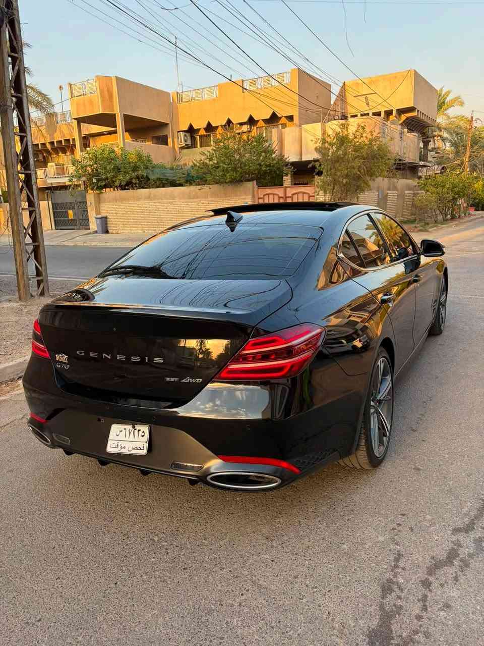 السلام عليكم جنسس برستيج موديل 2024g70 سياره سته سلندر تيربو كفاله عامه من لصبغ دعاميه فقط وحافة البنيد فقط السياره كتاب شهدأ وكاله عامه السعر 220وبيها مجال استفسار ‭***********‬
