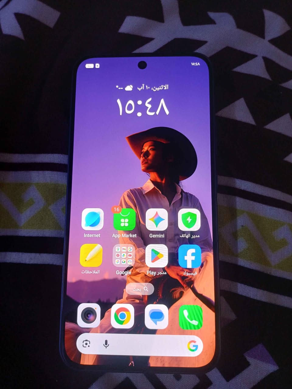 جهاز oppo A6pro 256 عشوائية ٨+٨
جهاز نضيف جدا شاشة امولد ١٢٠ هيرتز شاشة فول الوان معالج G100 وحش الأداء وحش تصوير مدعوم بالذكاء الصناعي بطارية ٧٠٠٠ انس شحن ويدعم شحن عكسي واستقبال شحن من اي تلفون عن طريق كيبل تابسي يدعم شحن ٨٠ واط جهاز ازرق نظيف جدا لاكن بدون كارتون فقط حافظة أصلية وشاحنة اصلية لاكن مو مالته سعر ٢٨٠ وبي مجال قليل عنوان حي اور رقم *********** بغداد, العراق
