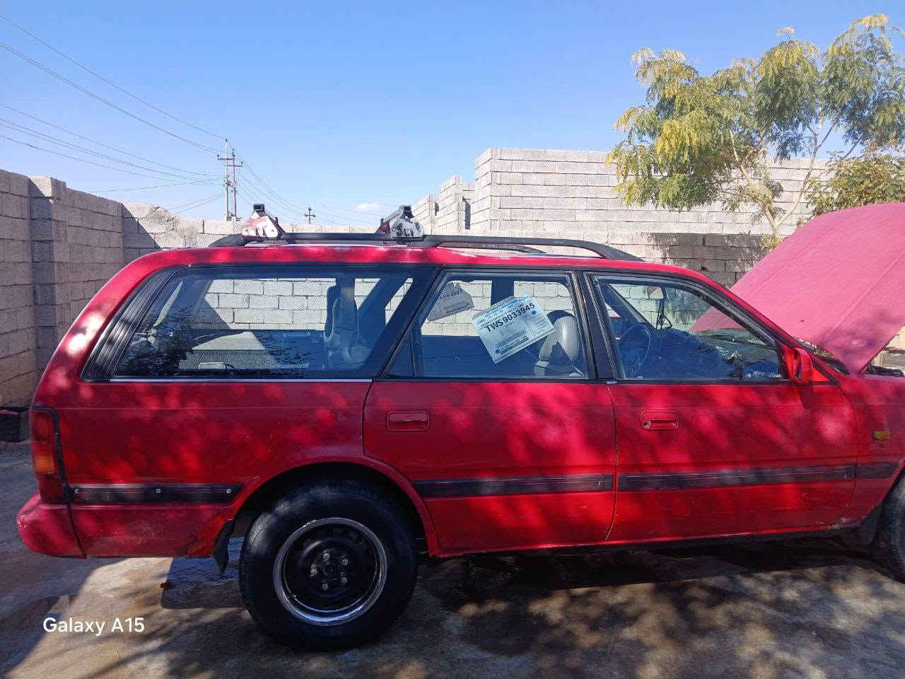 *للبيع مازدا 626 ستيشن*  
*الموديل*: 1993  
*المحرك*: 8  - بخاخ مرغوب  
*السعر*:  36 $
*المكان*:  - ديالى_ناحية السعديه

*للاستفسار*: [***********]
