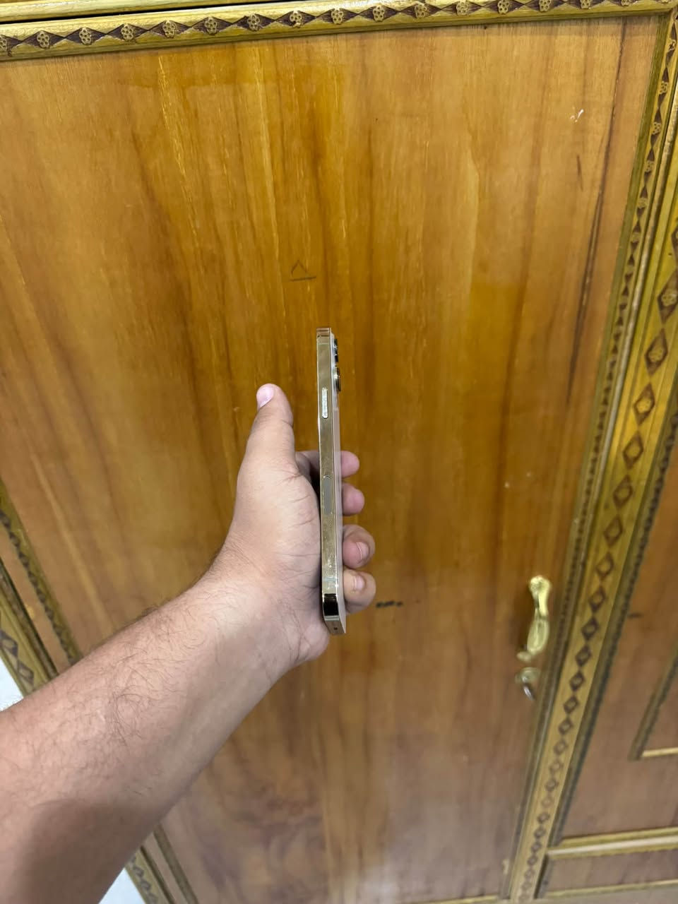 آيفون ١٣ برو ماكس • ذهبي • ٢٥٦ غ.ب