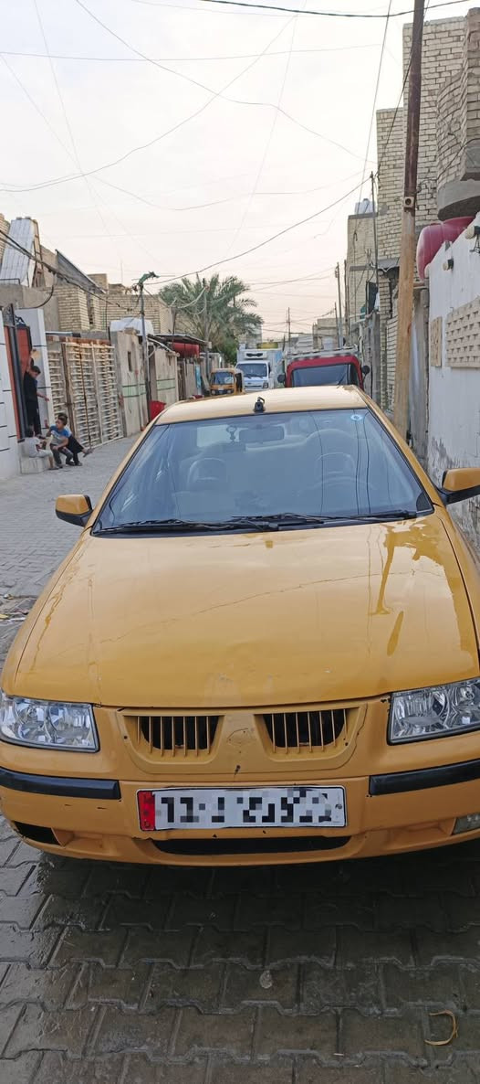سمند • محرك فرنسي • ضربة بالصندوق