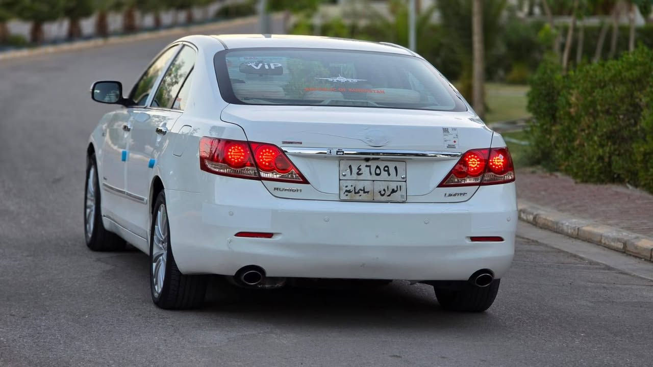 ***********
تيوتا اوريون خليجي  موديل 2007 محرك 6سلندر حجم 3500 كير اوتوماتيك مكفوله كفاله عامه من صبغ ماعدا البونيد بدون دواخل وبدون ايرباك رقم سليمانيه شرط التحويل او وكاله 
التفاصيل /
كيرو محرك شرط الصوت البخار 
تبريدقطعتين  ثلج منظومه جديده 
تخم تأثيرات جديد 
صدر امامي خلفي جديد 
شاشه كامره 
باتري جديد 
دواخل بيجي 
للستات زنون 
ويل كروم 
حساس خلفي 
برده خلفيه كهرباء 
بدأت نيكل 
دواخل صاج 
كوشن كهرباء 
اشاير بلمري 
كير عادي اوتو 
اخوان سياره بدون اي نقص سونار موجود مكان سياره 
ديالى /خانقين سعره ,,,,,,,,,,86
