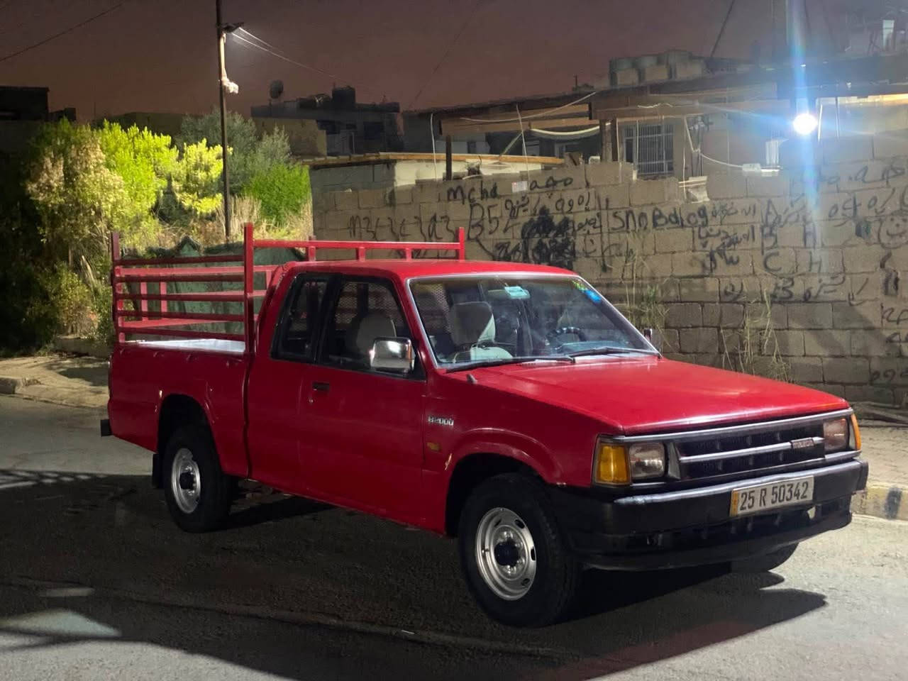 ***********
مازدا بيكب موديل 1990 محرك وكير ووصدر كل شرط بيها صبغ حزام بدون ضرب ولا دعم عنده بطاقه بنزين سيارة جاهزة بدون اي نقص شرط تحويل او وكالة استرن باور
السعر 45$
بيها مجال 
عنوان كركوك 
***********
*********** كركوك, العراق
