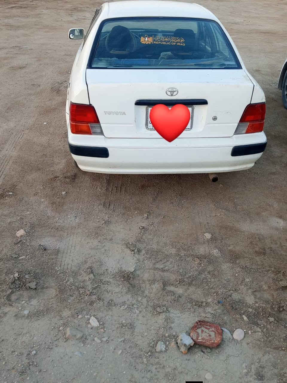 🚗 للبيع تويوتا تيرسل موديل 1997
سنوية باسمي لغاية 2030

صدر + كير عادي + محرك بحالة جيدة

تايرات جديدة (تخم)

السيارة نظيفة وتستخدم يومي

📌 الملاحظة: تحتاج فقط تبريد

💰 السعر: 30 ورقه قابل للتفاوض 

📞 الاستفسار (***********)

مكاني الناصريه حي الفداء
