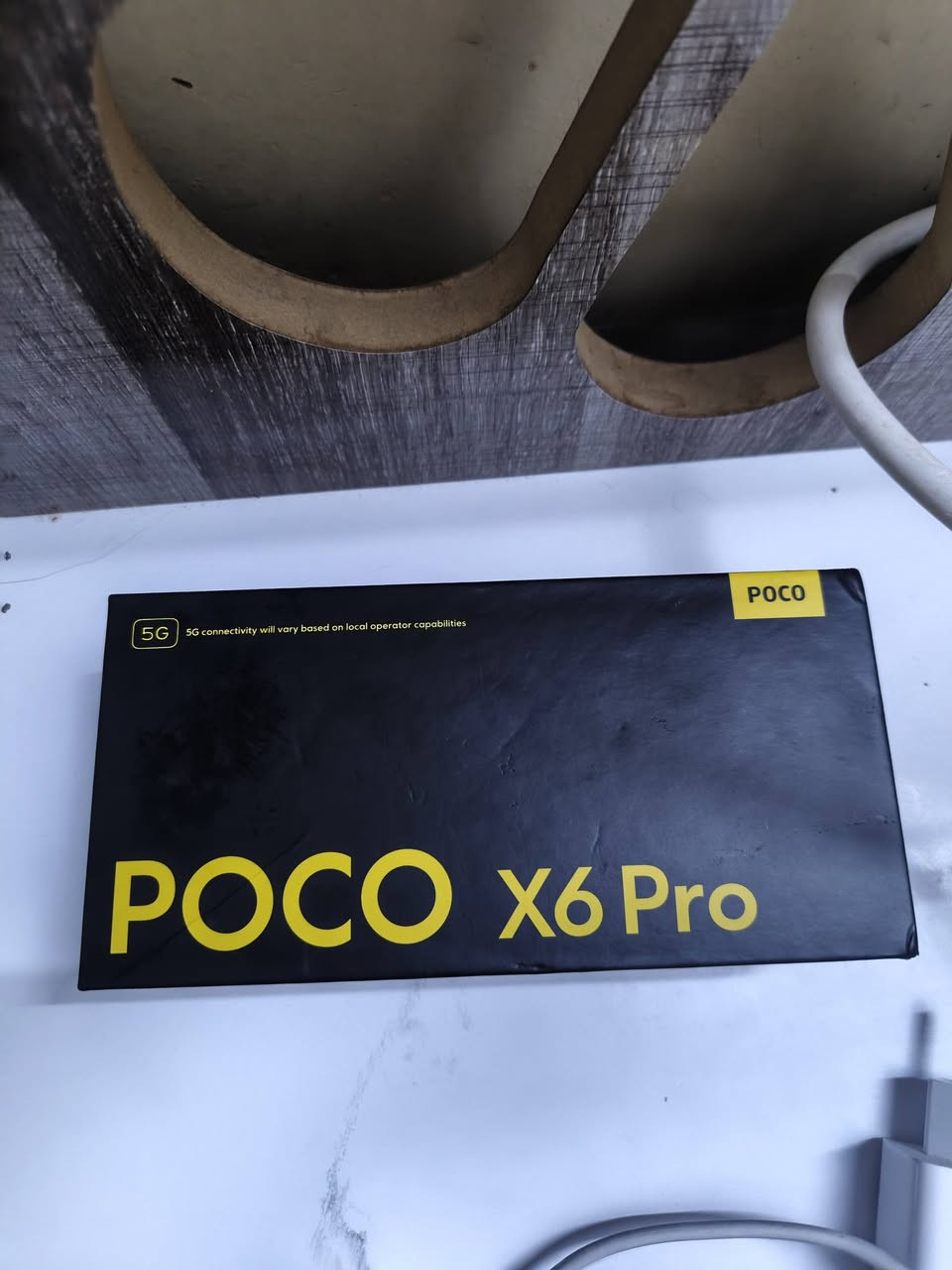 السلام عليكم ورحمة الله وبركاتة
جهاز للبيع 
بوكو x6برو5G 
مستعمل شي قليل جدا 
السعر 400بي مجال
اتصال ***********
متواجد خاص ايضا
