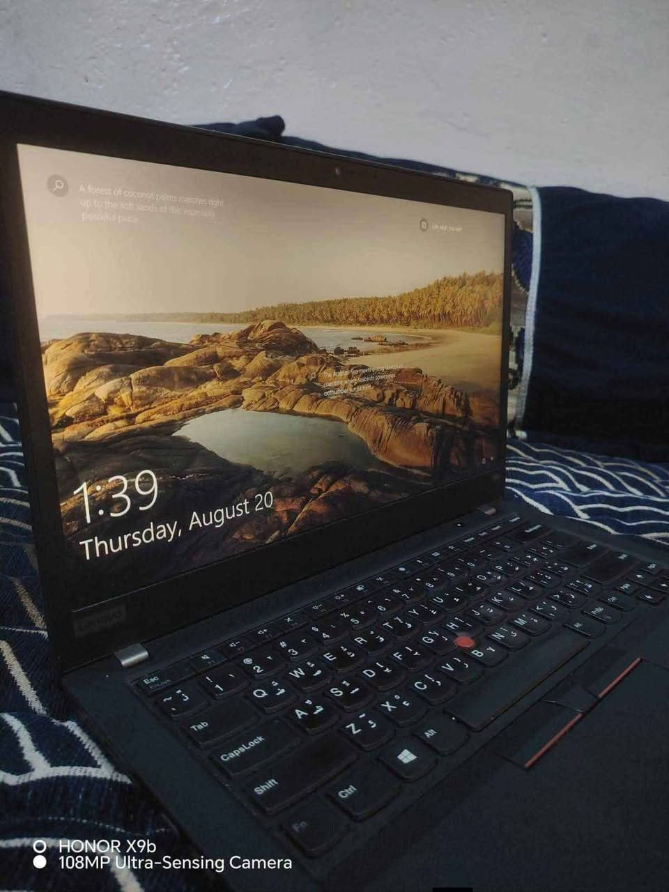 للبيع أو للمراوس: لابتوب Lenovo ThinkPad T490 بحالة ممتازة
​الموديل: Lenovo ThinkPad T490
​المعالج: Intel Core i7(الجيل الثامن)
​الرام: 8 جيجابايت
​الذاكرة: 256 جيجابايت SSD (سريع جداً)
​الشاشة: 14 بوصة FHD
​الكيبورد: عربي / إنكليزي 
​الملحقات: الشاحن الأصلي
​الحالة: الجهاز نظيف جداً وبحالة ممتازة
​السعر: 260 ألف (وبيه مجال)
امراوس مع بلايستيشن 4 سلم (PS4 Slim) مهكر
المكان: ناحية الزاب
للتواصل: *********** كركوك, العراق

