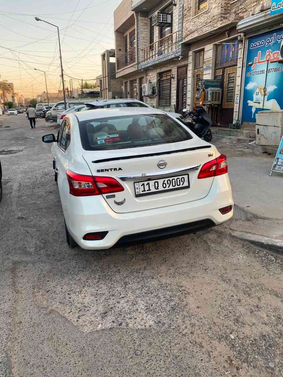 🚗 Nissan Sentra 2025 –
نيسان سنترا 2025 بلاك اديشن

📍 بغداد  /// المنصور 

🔹 الفئة: SV

🔹 الممشى: 9800 كيلو 

🔹 الضمان: ضمان السور 3 سنوات

🔹 المحرك: 1600 سي سي – 4 سلندر

🔹 الويلات: 16 إنش

• ناقل حركة أوتوماتيك CVT

• شاشة  لكزز وسطية لمس + بلوتوث + USB+كاربلي

• كاميرا رجوع وحساسات خلفية

• نظام توفير الوقود Eco

•فتحه سلايت 

•داخل بيجي + اسود 

• أنظمة أمان كاملة ABS / EBD / ESP

• تحكمات ب الستيرن 

السيارة مكفولة من الصبغ بيه بارد بسيط 

💰 السعر:   134$ وبي مجال قليل

للاستفسار الاتصال على الرقم 

*********** اتصال 📱
