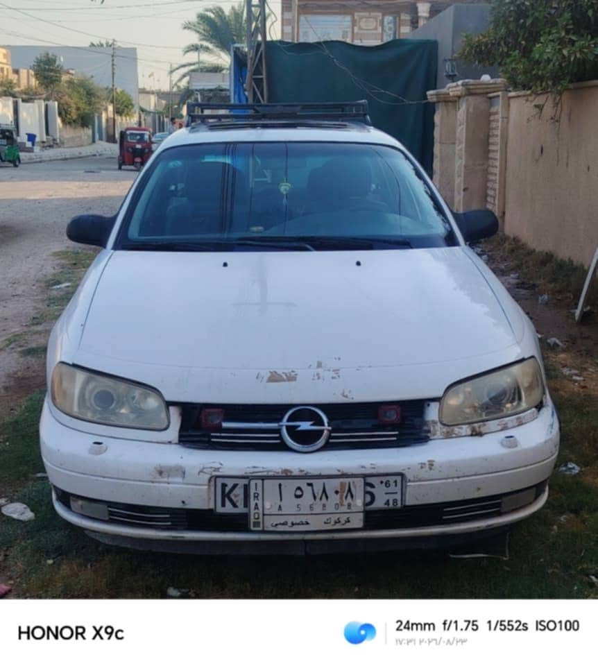 ((ملاحضة)) مكلف بل نشر،، سلام عليكم اوبل ستيشن بزون مويل 1995 لون أبيض حجم مكينه 2000 لا تنقيص ولا تبخير 
كير عادي رقم كركوك  سنويه  ل. 2027
صدر نص عمر
 مكان ديالى الخالص
سعر 37  وبيها مجال 
الهاتف ***********
