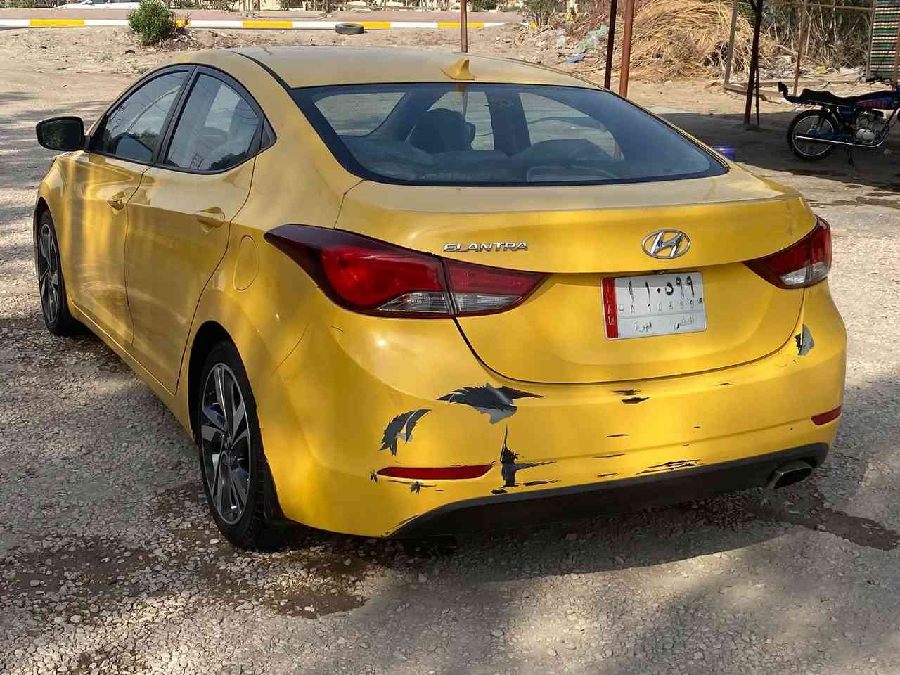 النترا ٢٠١٥ • وارد امريكي • ضرر خلفي أمامي