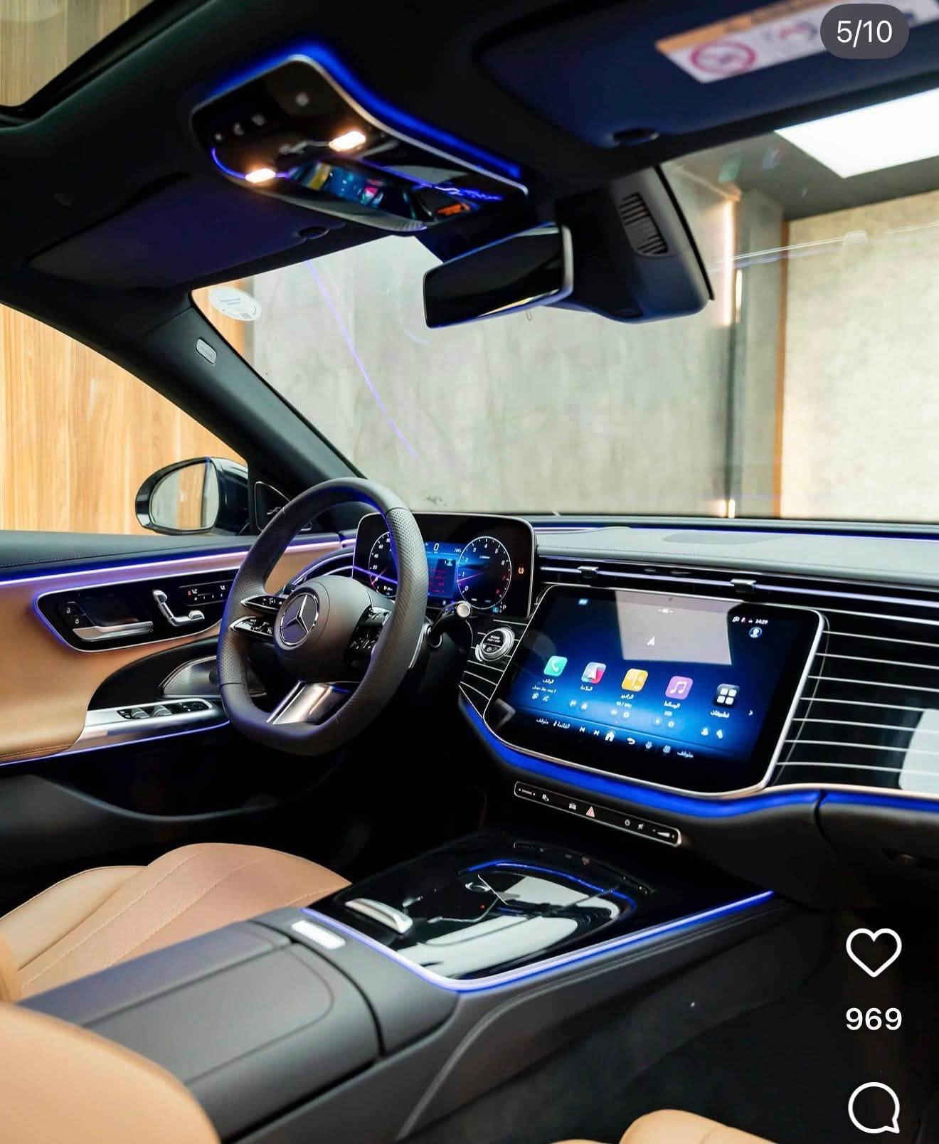 🚘 مرسيدس بنز E 200 – موديل 2024
✨ المواصفات:
• وارد من ألمانيا 🇩🇪
• صناعة ألمانية
• ماشية 9,000 كم فقط
• السيارة رقم ومسجلة
• حالة ممتازة جداً

📞 للتواصل والاستفسار:
***********

نص مكتوب في الصور:
- 2/10 969
- 9/10 969
- 1/10
- Mercedes-Benz
- E200 2024
- 969
- 3/10
- 5/10 969
- 6/10 969
- 8/10 969