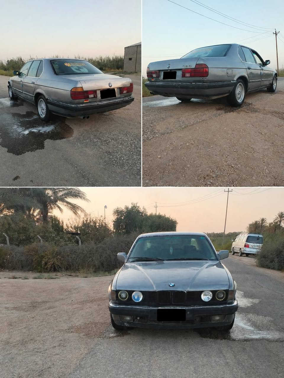السلام عليكمBMW ٧٣٠ موديل ٩٢ مكينة ٣٥ مفتوح رقم بغداد مشروع وطني سنويه ل٢٨ مكاني بابل المسيب السعر ٣٢ وبيها مجال ***********
