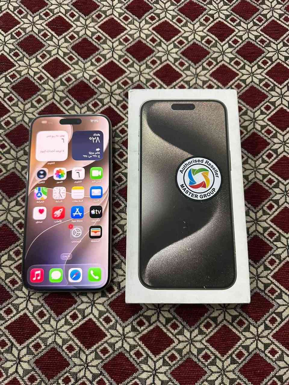 ايفون 15 برو ماكس • ٢٥٦ • بطارية ٨٢